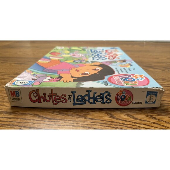 Dora the Explorer Chutes and Ladders Edition Kids Fun Easy Board Game ,Milton Br - Picture 3 of 13